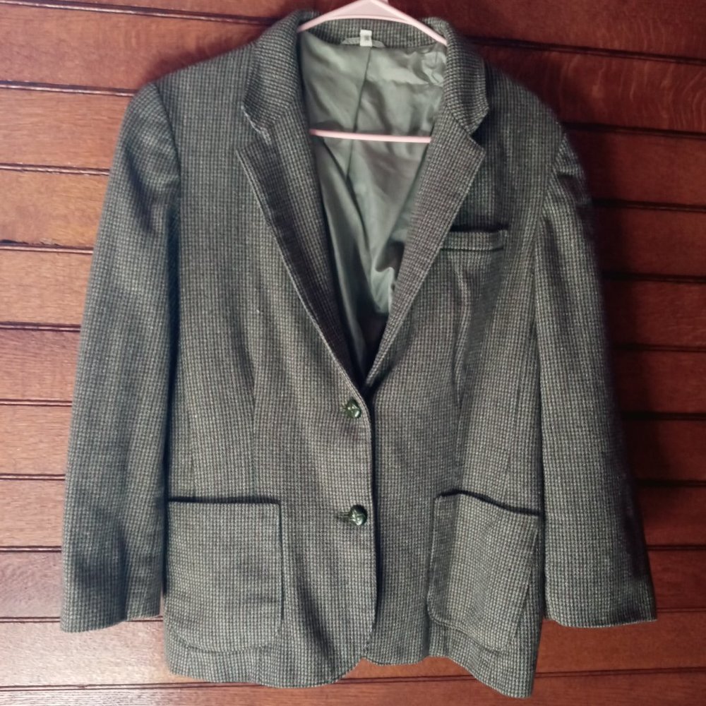 No Brand Plaid Blazer, 16